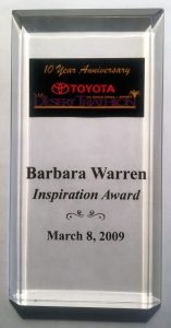 Barbara-Warren-Inspiration-Award